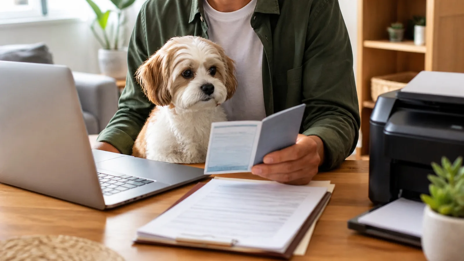 Importância de imprimir a carteirinha de vacinação do seu pet