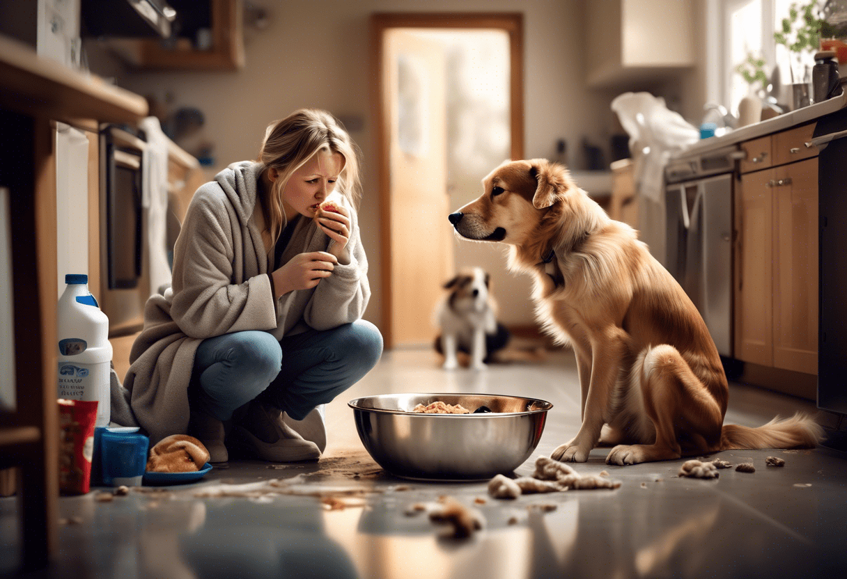 Como alimentar cachorro com vômito