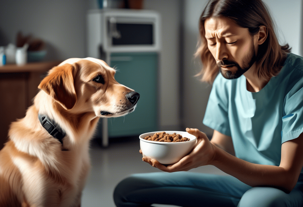 Como alimentar cachorro com vômito