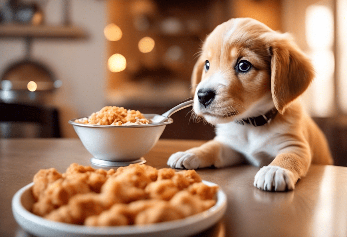 Como alimentar cachorro filhote