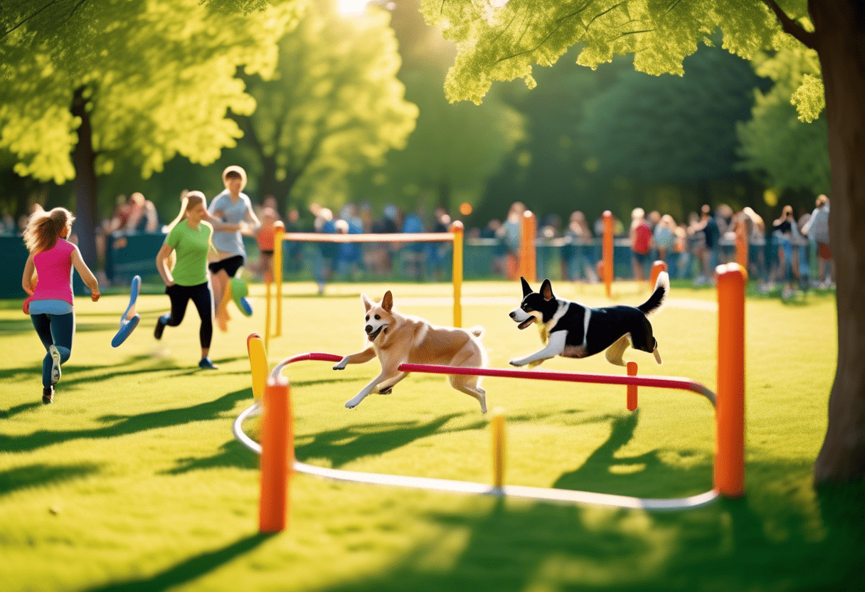 Onde posso praticar esportes com cães