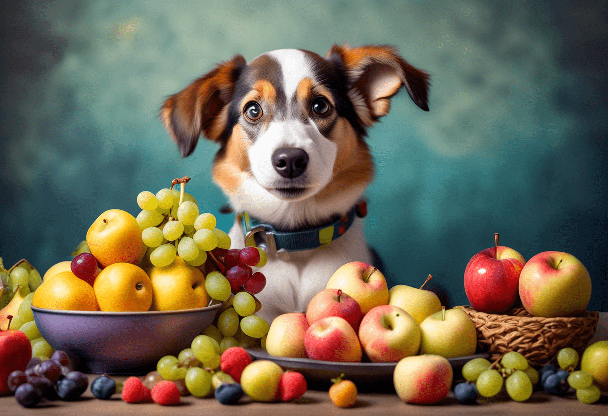 Posso dar frutas para cachorro