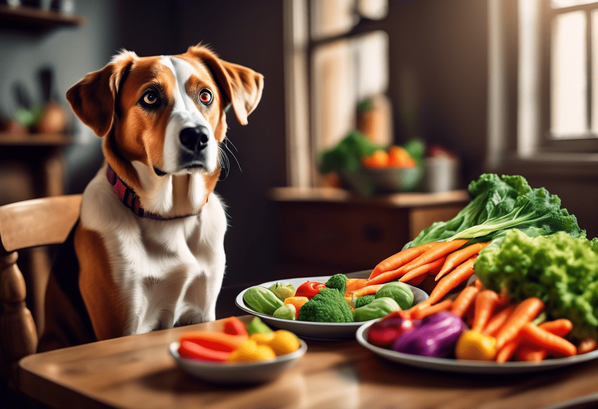 Posso dar legumes para cachorro