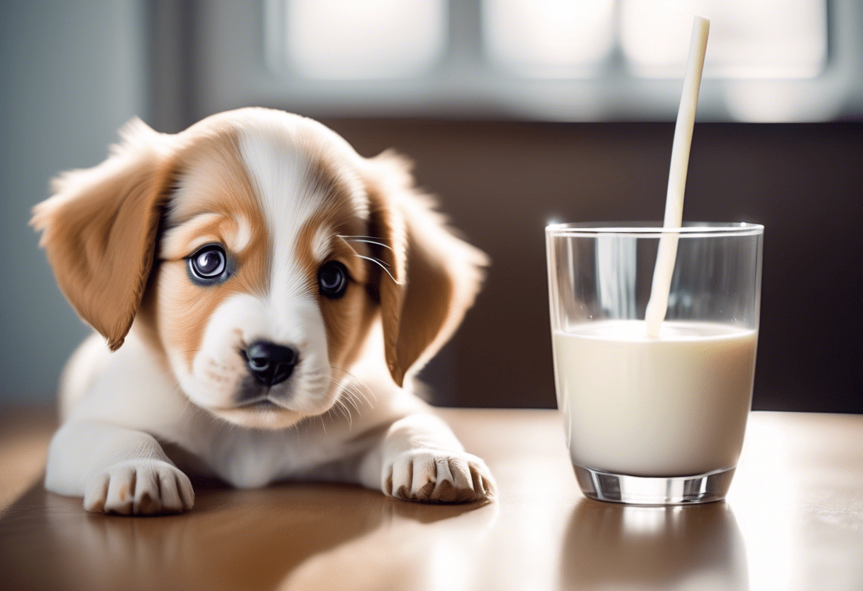 Posso dar leite para cachorro