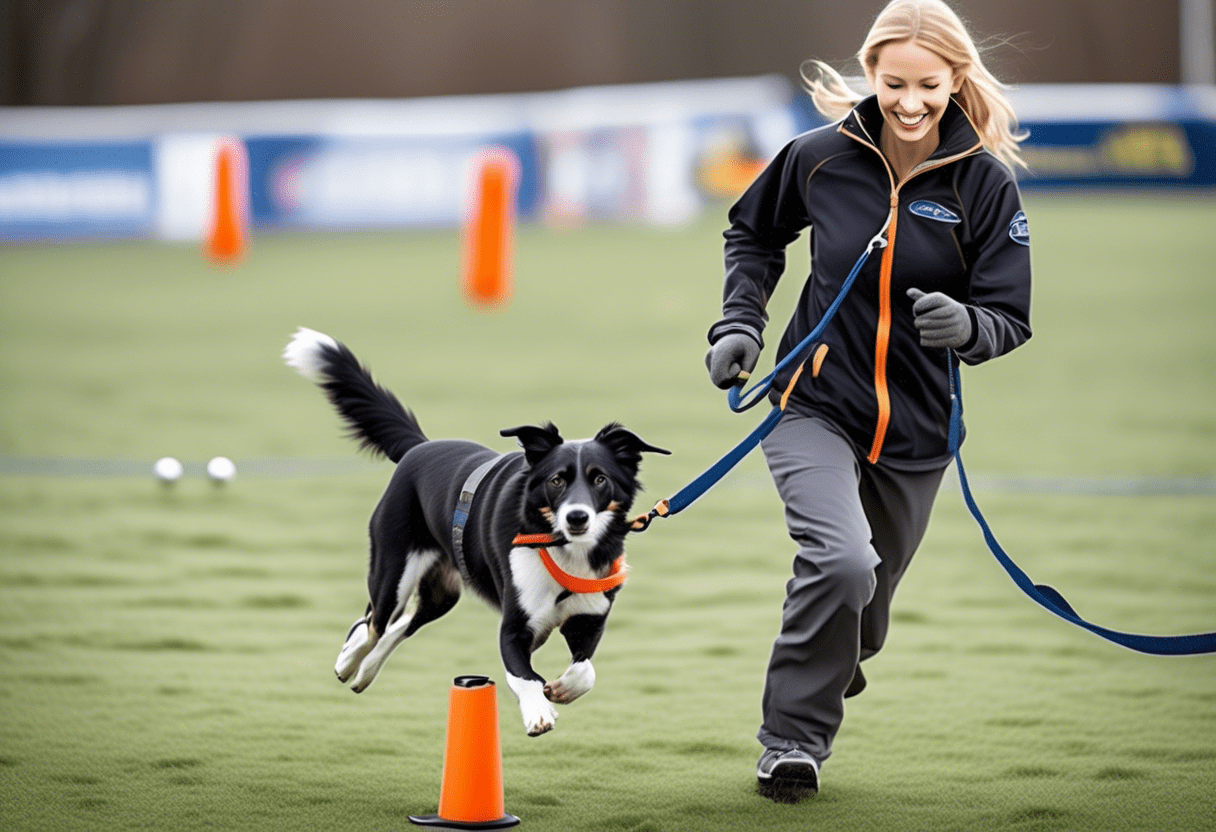 Quais são os equipamentos necessários para praticar esportes com cães