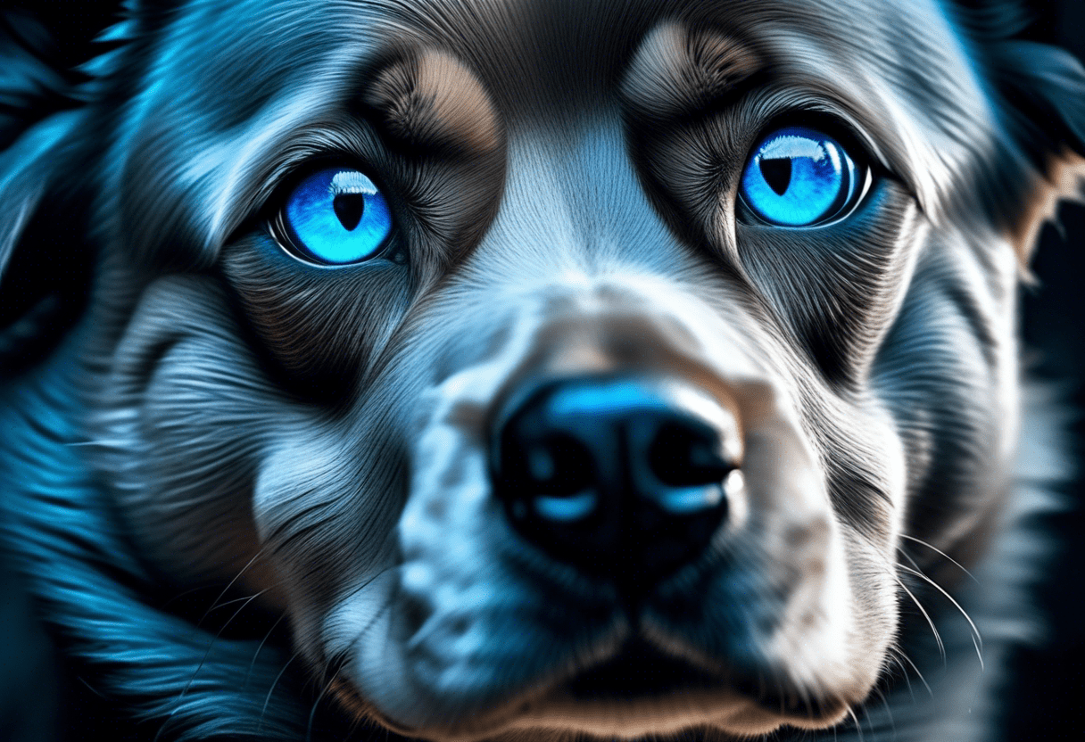 cachorro olho azul doença