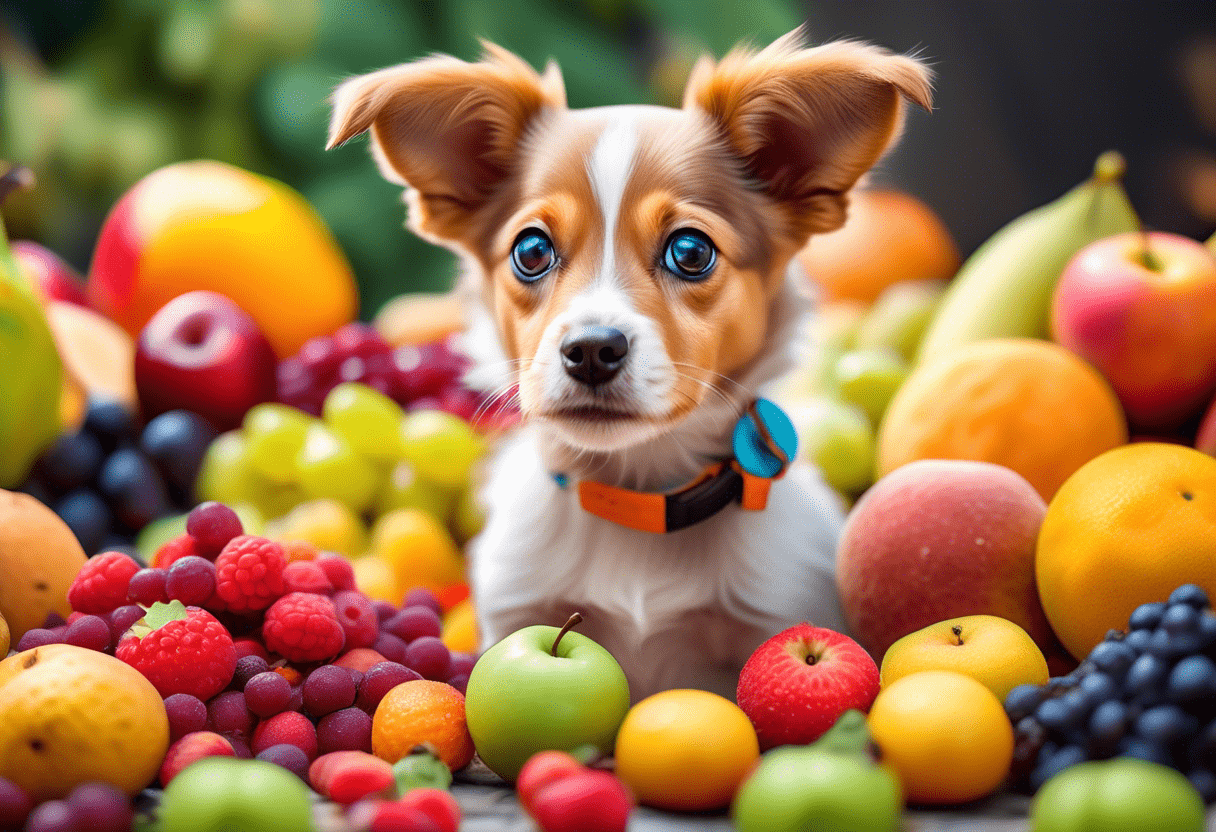 frutas que cachorros não podem comer