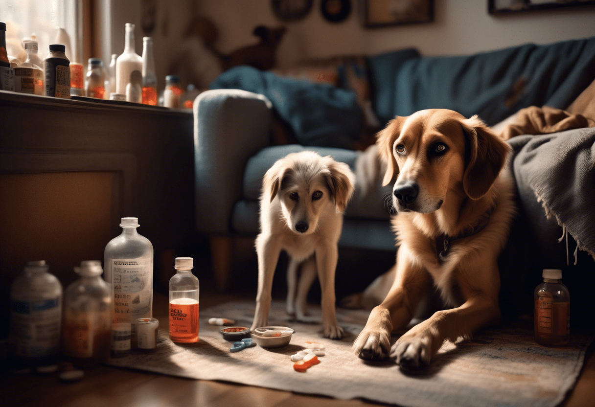 qual remédio pode dar para cachorro com dor