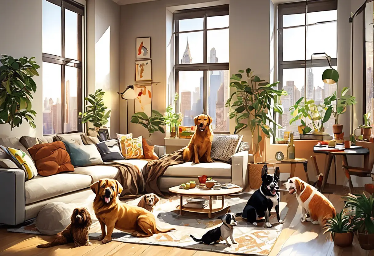 cachorros grandes para apartamento